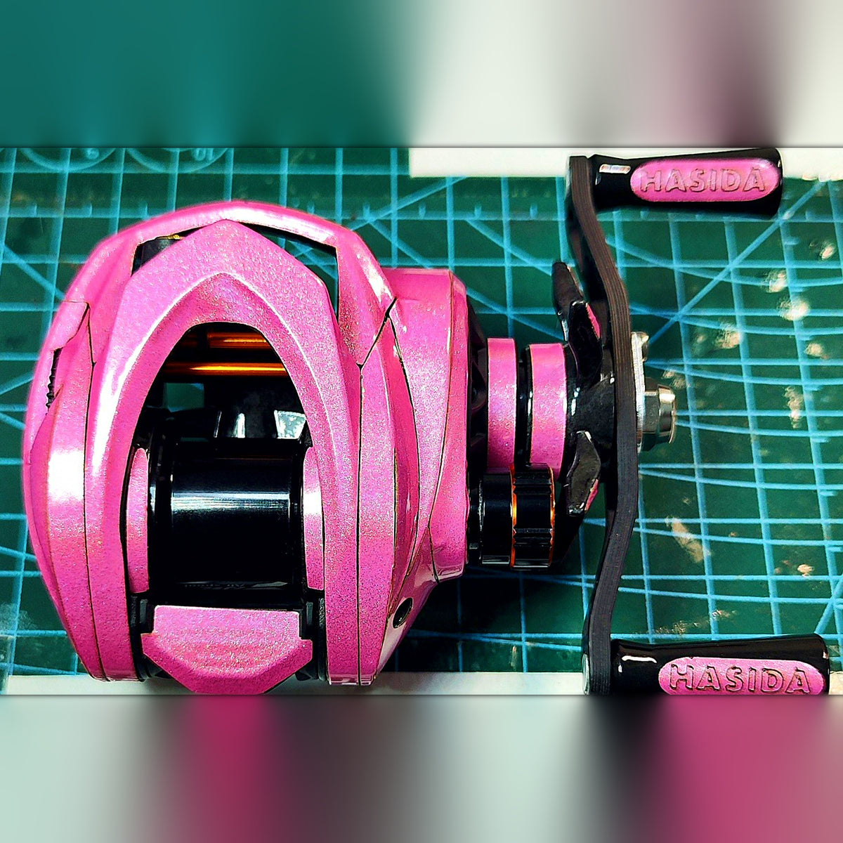 Baitcasting Reel Wrap Skin Film, Pre-Cut Kit