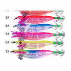 Squid Jig (Egi) 2.0#, Flash Glow Shrimp Lure