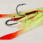 Rigged Glow Soft Squid Lure, 60–150 g (2.1–5.3 oz)