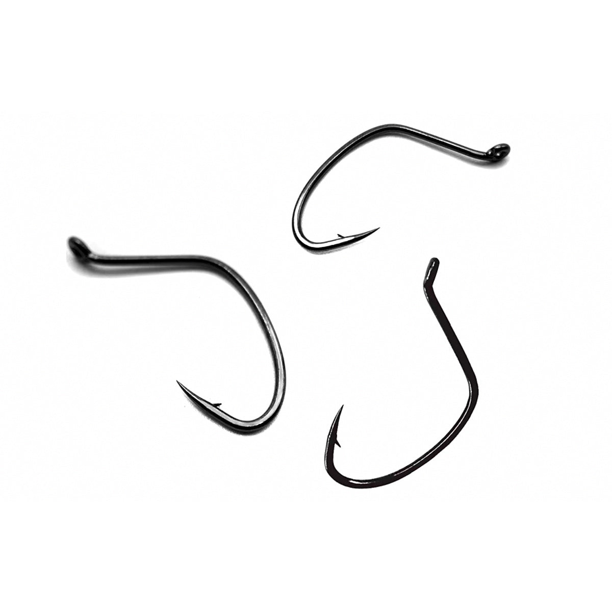 Wacky Rig Offset Crank Hooks for Soft Baits, #5–1/0