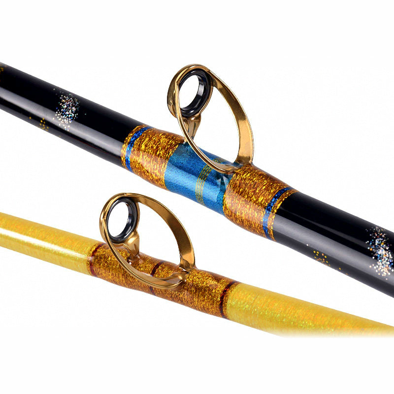 Fiberglass Boat Fishing Rod, 2-Piece, 1.8–2.7 m (5.9–8.9 ft)