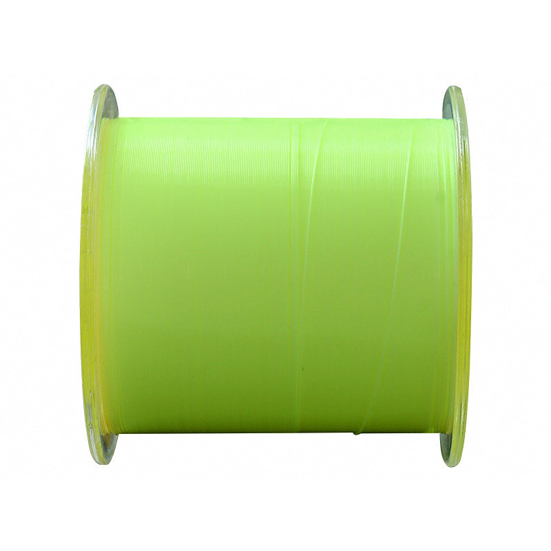 Nylon Monofilament Fishing Line, 500 m (547 yd), Fluorescent Yellow