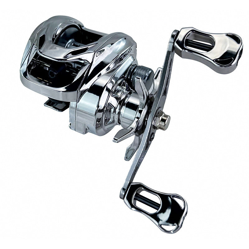 Baitcasting Reel, Metal Spool, 12-Magnet Brake, Left/Right