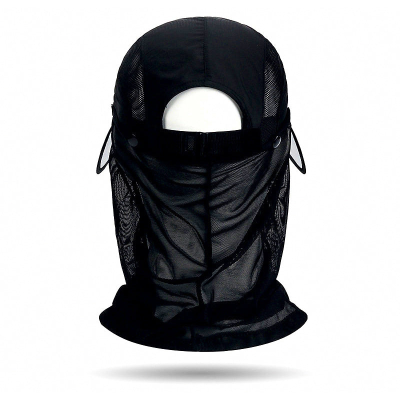 Quick-Dry Fishing Sun Cap with Neck Flap & Face Veil, UPF 40+