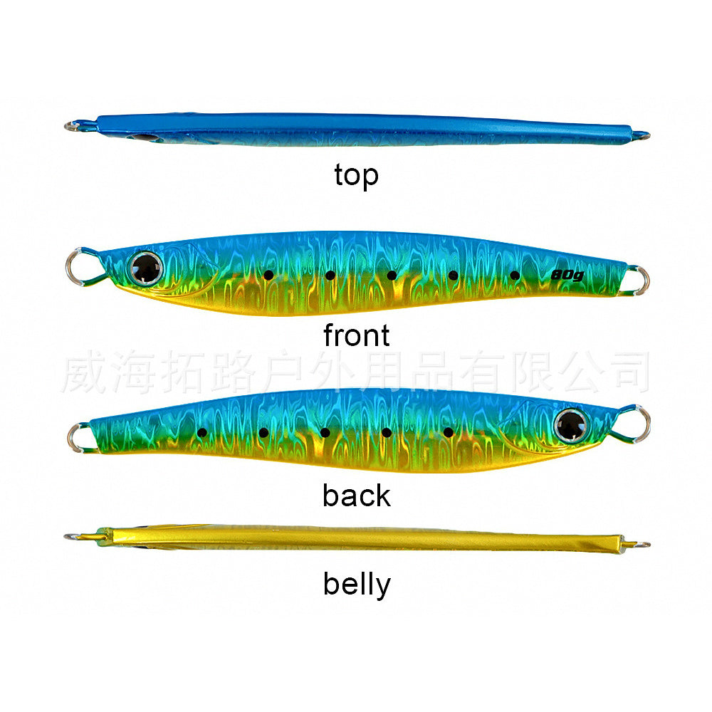 Metal Casting Jig, 30–80 g (1.1–2.8 oz), Sardine Style