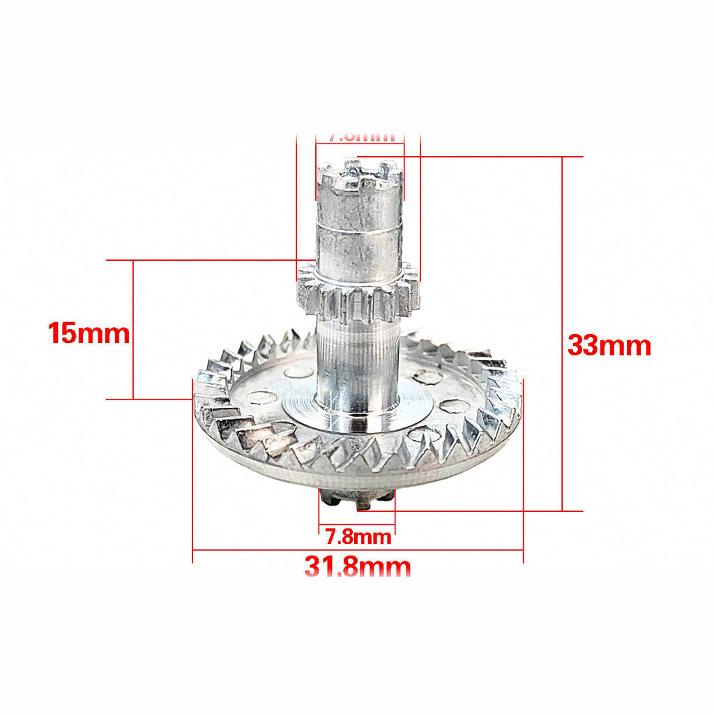 Spinning Reel Repair Part – Brass Gear, Arm Shaft, Slider