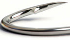 Heavy Iseni Saltwater Hooks, Barbed, Sizes 16–32 – product photo