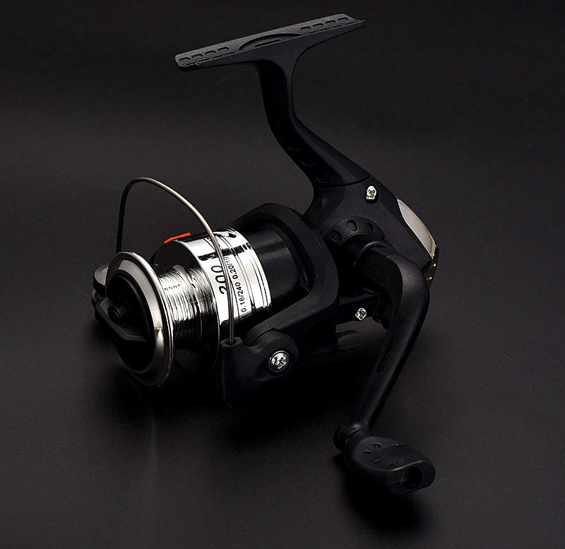 Size 200 Spinning Reel, Spooled Without Line, 6 Colors – product photo