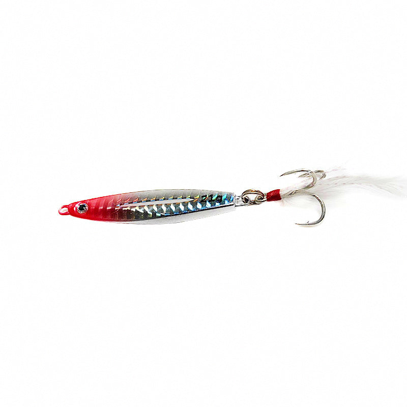 Casting Metal Jig with Water Channel, 7–17 g (0.25–0.6 oz)