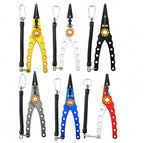 Aluminum Fishing Pliers, Long Nose Line Cutter & Split Ring Tool – product photo