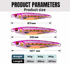 3D Scale Glow Metal Jig, 40–80 g (1.4–2.8 oz) – product photo