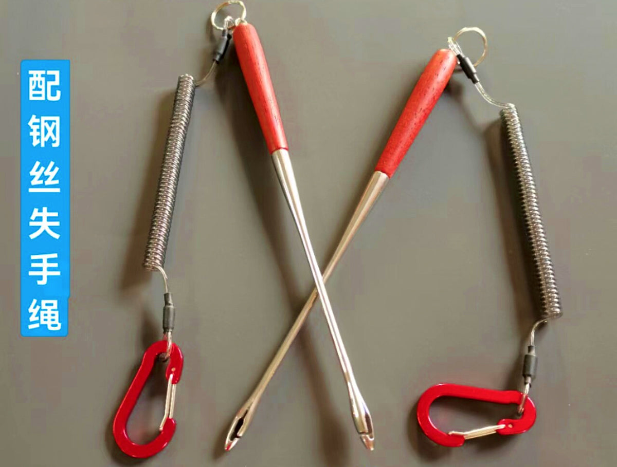 Fish Hook Remover Dehooker, 304 Stainless Steel, with Lanyard – product photo