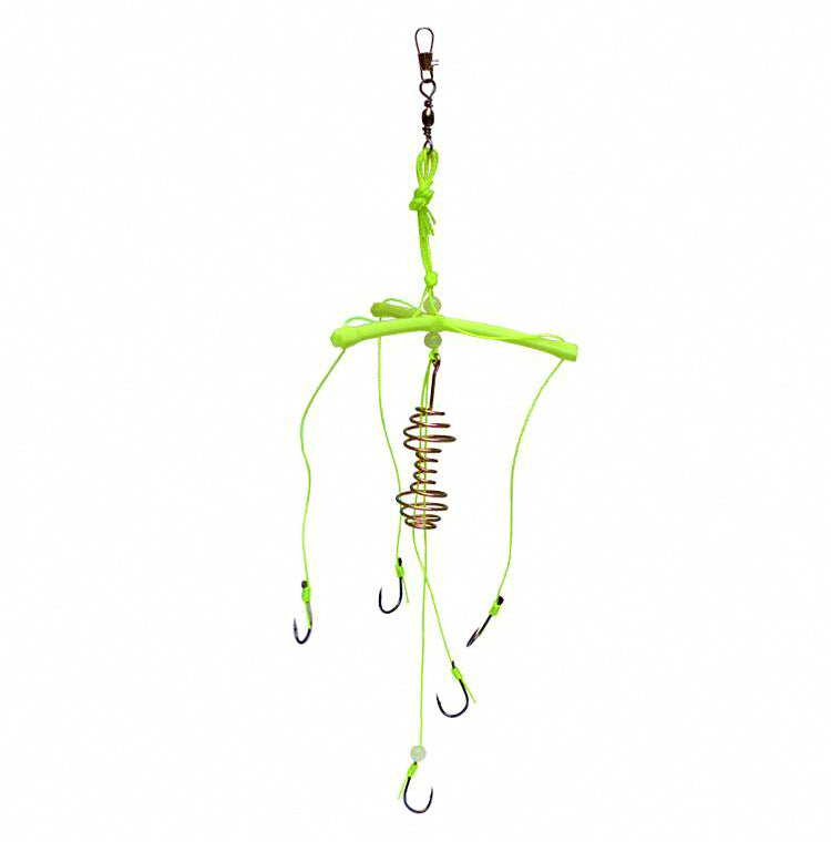 Treble Hook Rig for Silver & Bighead Carp, Sizes 7–13