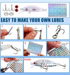 DIY Lure Kit, Minnow, Popper & Pencil Baits – product photo