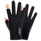 Sun Protection Fishing Gloves, 2-Finger Cut & Full Finger – product photo