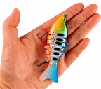 Jointed Loach Swimbait, Multi-Section Fish Lure – product photo