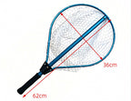 Folding Landing Net, Aluminum Handle, Silicone Mesh – product photo
