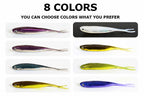 Forked Tail Soft Plastic Lures, 90 mm (3.5 in), 8-Pack – product photo
