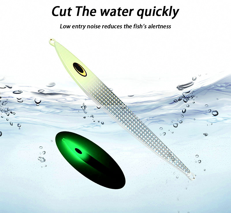 Knife Jig, 150 g (5.3 oz) Long Cast Metal Jig – product photo