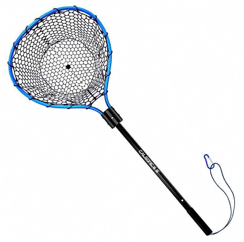 Folding Silicone Landing Net, Hand Net, 35–50 Size Options – product photo