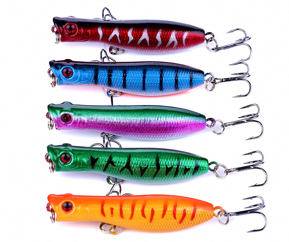 Floating Topwater Popper Lure, 6 cm 5 g (2.4 in, 0.18 oz) – product photo