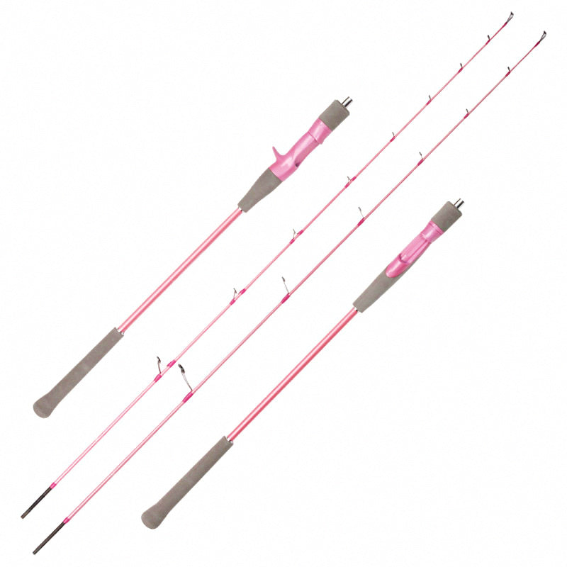 Solid Carbon Slow Pitch Jigging Rod, 2-Piece, 1.78–1.93 m