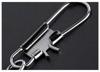B-Type Safety Pin Snap Swivels, Barrel Swivel Connectors – product photo