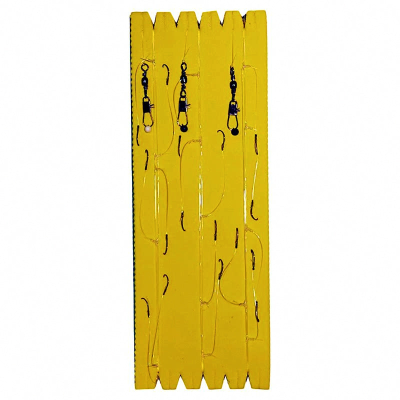 10-Hook Sabiki Bait Rig, Anti-Tangle, Sizes 4–12 – product photo