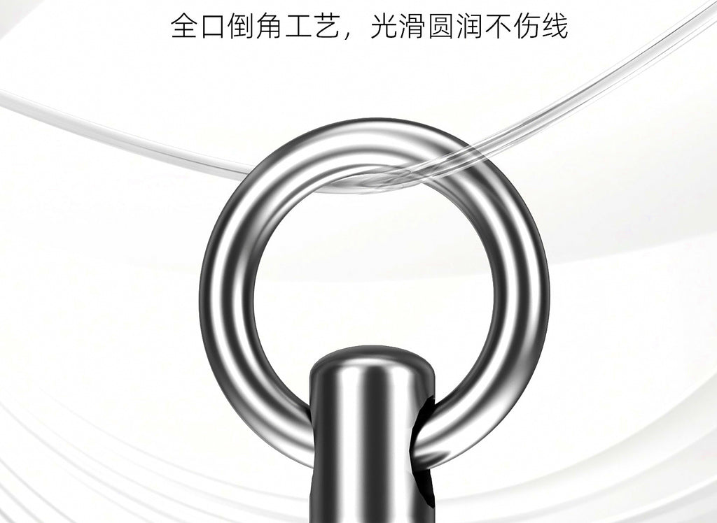 Ball Bearing Swivel with Snap, 304 Stainless Steel, 10-Pack – product photo