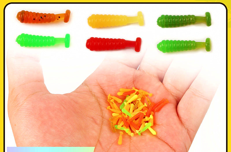 Micro Soft Worm & Sequin Sleeve Hook Rig Kit – product photo
