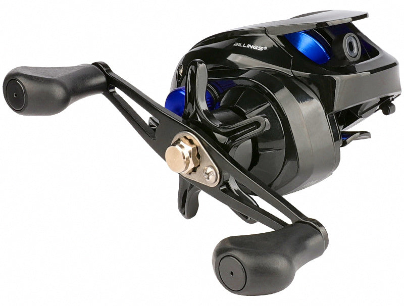 Teardrop Baitcasting Reel, Metal Spool, Left or Right Hand – product photo
