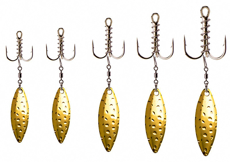 Spinner Spoon Treble Hook Set for Saltwater – product photo