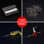 Stainless Steel Ball Bearing Swivels with Figure-8 Ring – product photo