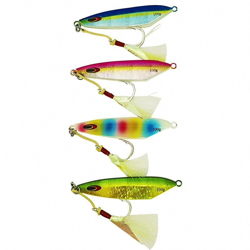 Asymmetric Glow Slow Pitch Jig, 100 g (3.5 oz) – product photo