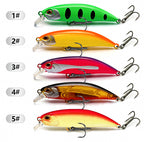 Sinking Minnow Hard Bait Lure, 7 cm (2.8 in) 7 g (0.25 oz)