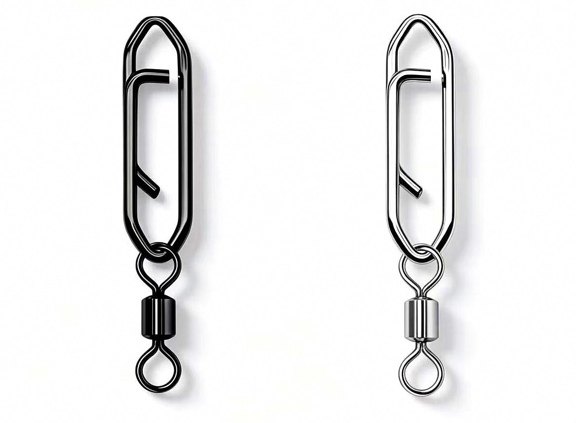 Stainless Steel Barrel Swivel & Snap Connector, Sizes 8 to 1/0 – product photo