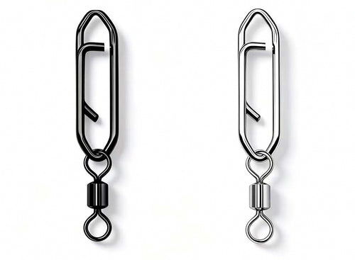Stainless Steel Barrel Swivel & Snap Connector, Sizes 8 to 1/0 – product photo