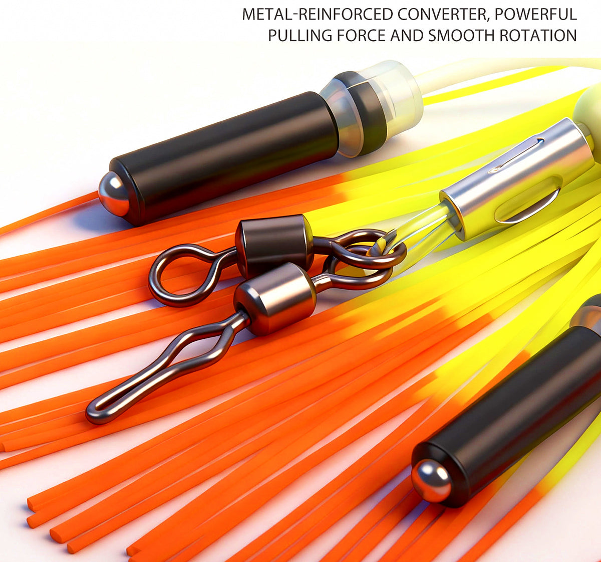 Glow Jig Head Rig, Streamer & Double Hooks, 60–500 g (2–18 oz) – product photo