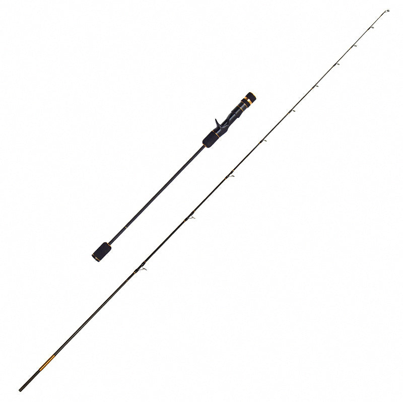 Slow Pitch Jigging Rod, Full Solid Carbon, 2-Piece, Slow Action