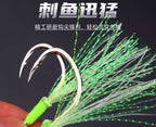 Glow Soft Wire Jig Assist Hooks, Single & Double, 1/0–4/0 – product photo
