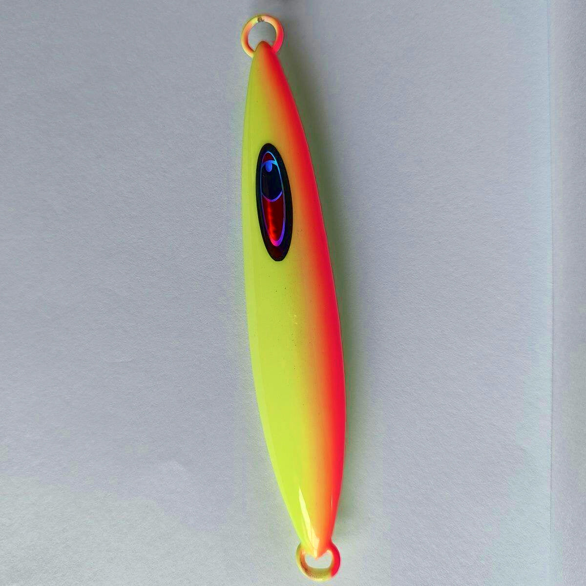 Full Glow Metal Jig with Hooks, 80–400 g (2.8–14.1 oz)