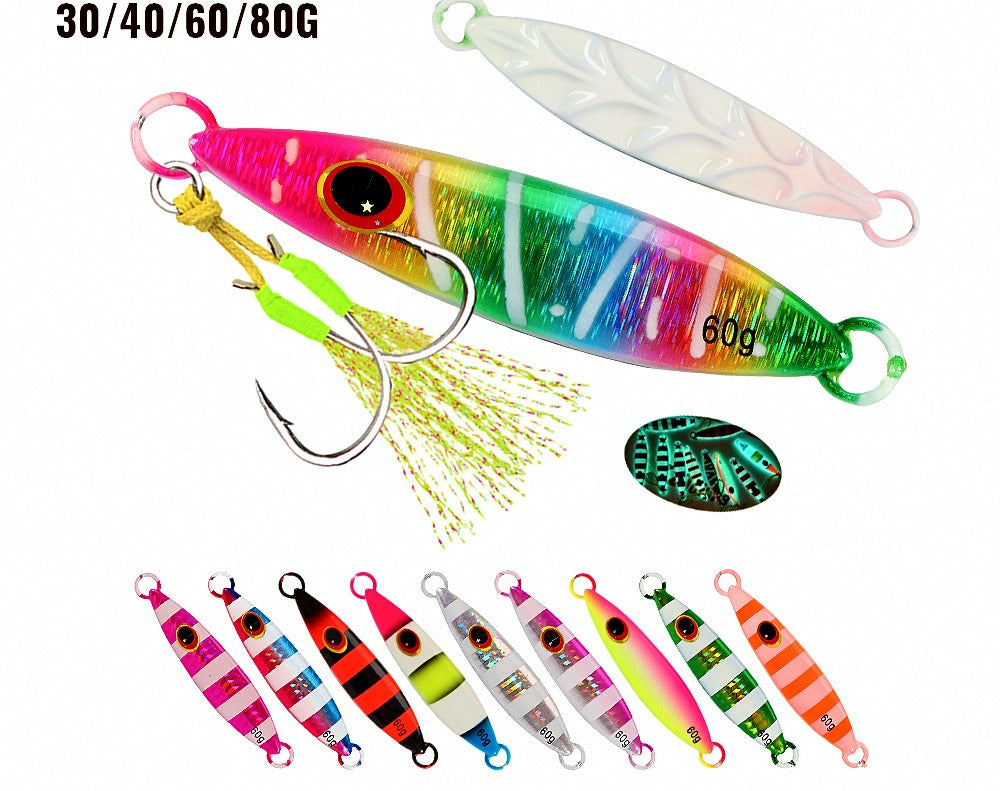 Slow Pitch Jig, 30–80 g (1.1–2.8 oz), Multi-Color – product photo