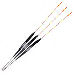 Black Balsa Vertical Fishing Float, Sizes 1–7, Soft Tip