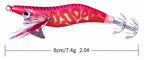 Glow Wood Shrimp Squid Jig, 8 cm 7.4 g (0.26 oz) – product photo