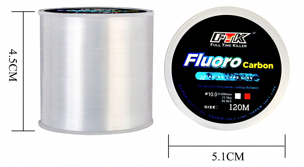 Nylon Monofilament Fishing Line, 120 m (131 yd) – product photo