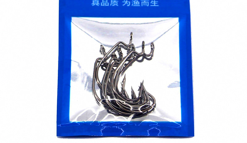 Offset Worm Hooks, Wide Gap, Barbed, Sizes 1 to 4/0 – product photo