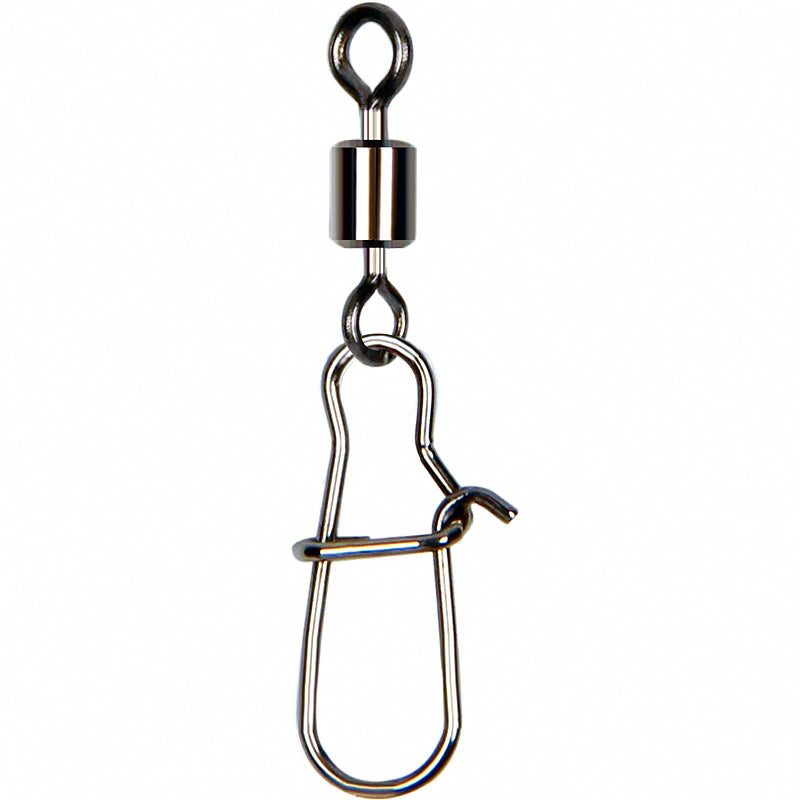 Stainless Steel Fishing Snaps, Reinforced Safety Pin Style