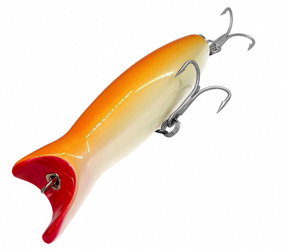 Wooden Popper Lure, 4.5 in and 6.5 in (11 cm / 17 cm) – product photo