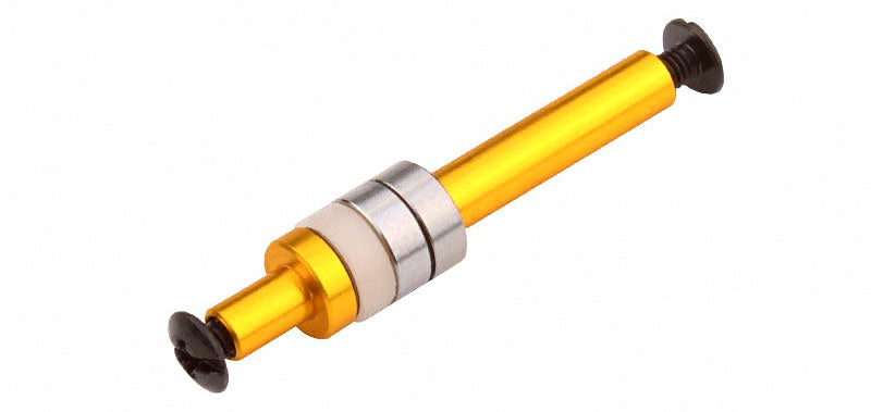 Aluminum Reel Handle Knob Shaft with 2 Bearings – product photo