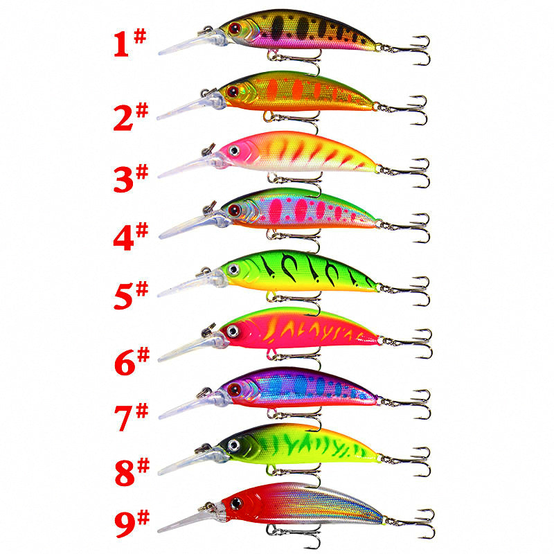 Micro Deep Diving Sinking Minnow Lure, Long Lip – product photo